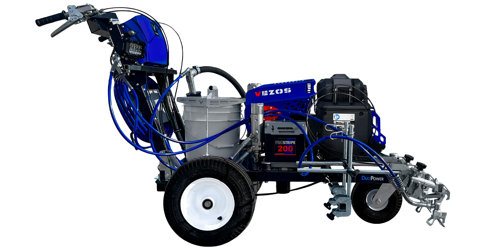 parking lot line striper prostripe 200 duopower electric motor