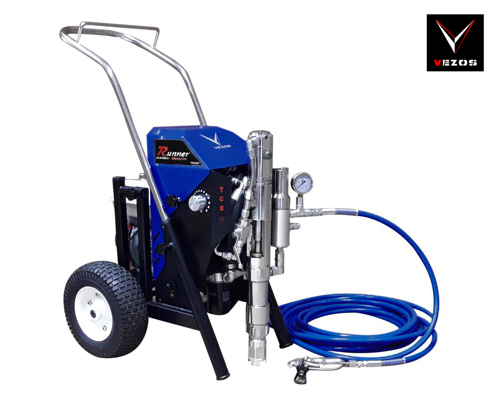 hydraulic airless texture sprayer gas pro5 - vezos