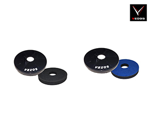 Drywall sander disk shield and abrasive pad