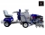 Self Propelled Line Striper PROSTRIPE 400 SP LINEMATIC DC - Selective Steering - 3 Paint Gun with FLIPDRIVE TB Rider