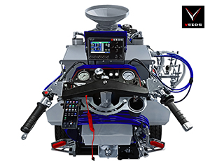 vezos self propelled line striper PROSTRIPE 400 SP LINEMATIC (control panel)